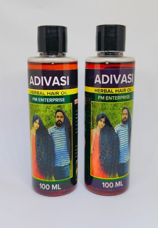 ADIVASI Herbal Hair Oil-100 ML (Pack of 2)