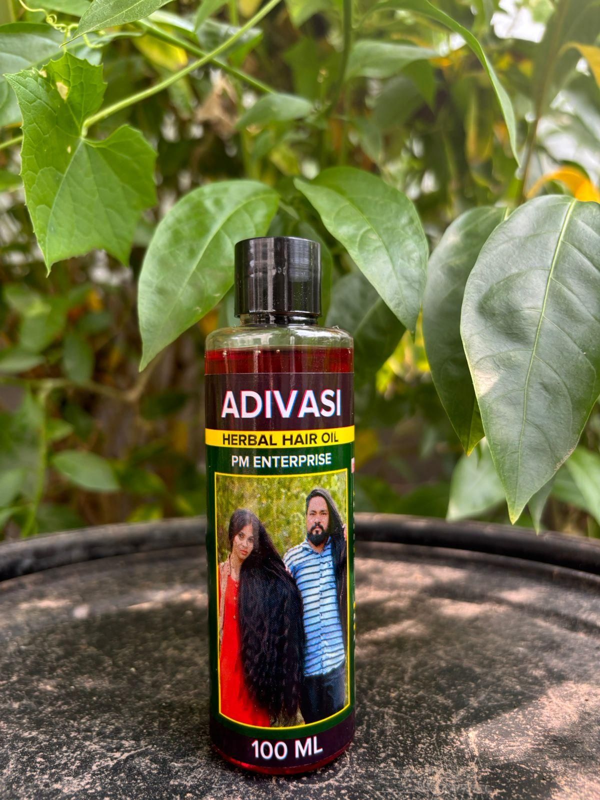 ADIVASI Herbal Hair Oil-100 ML (Pack of 2)