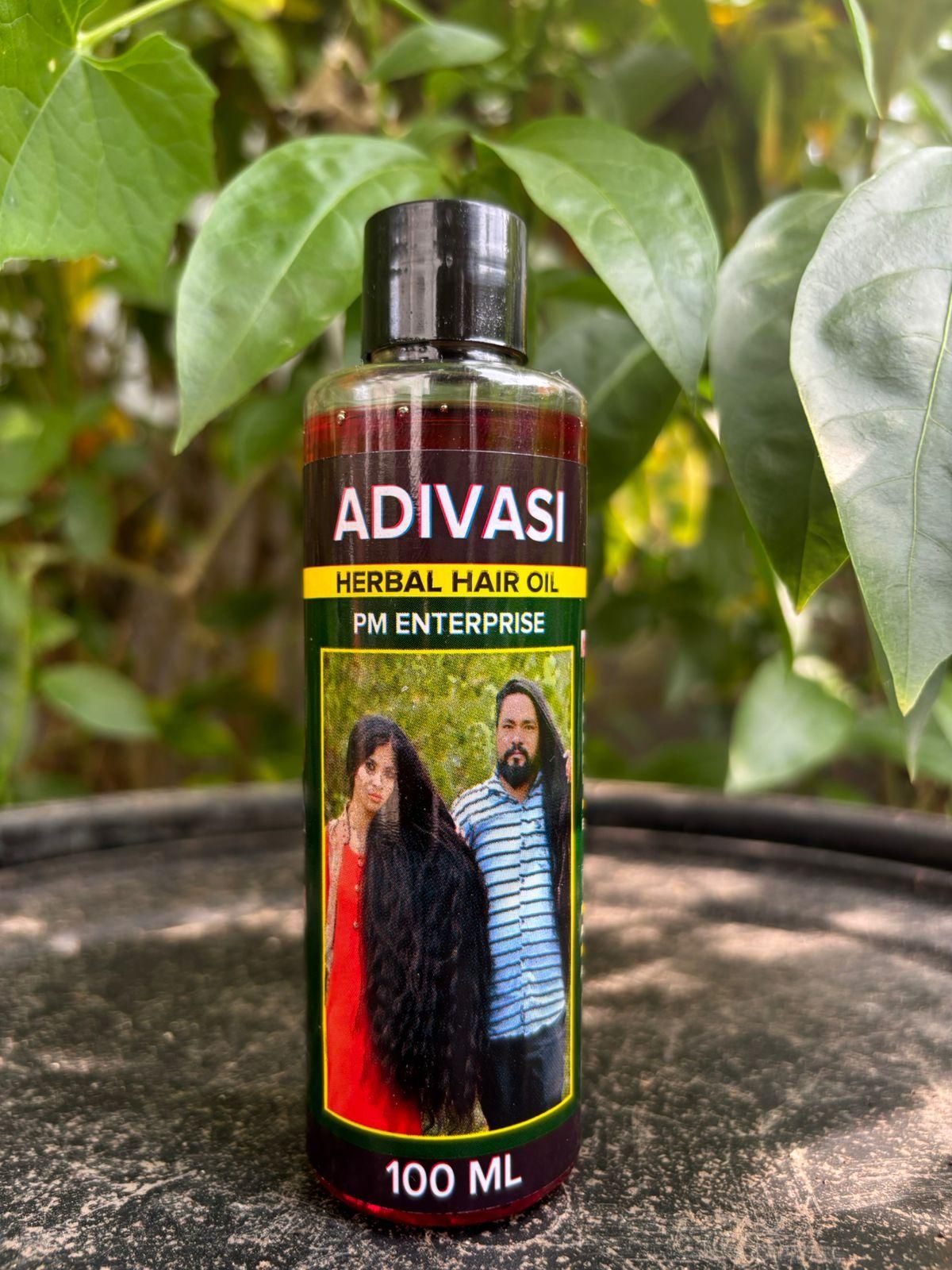 ADIVASI Herbal Hair Oil-100 ML (Pack of 2)